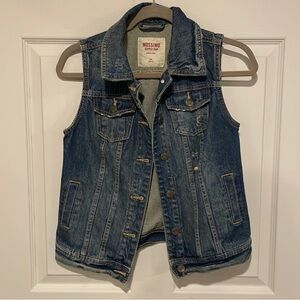 Denim Vest - Worn Once!